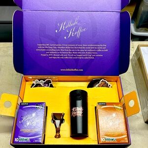 Very rare WU-TANG CLAN GHOSTFACE KILLAH coffee box complete & never used